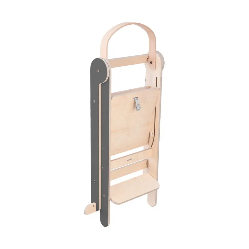 Mamatoyz Lernturm - Grey Color - Holz