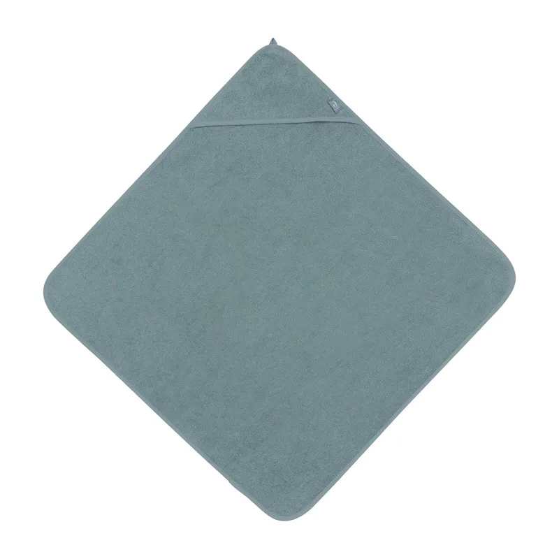 Jollein Badecape Uni - Frottee - 75x75 cm - Sea Green
