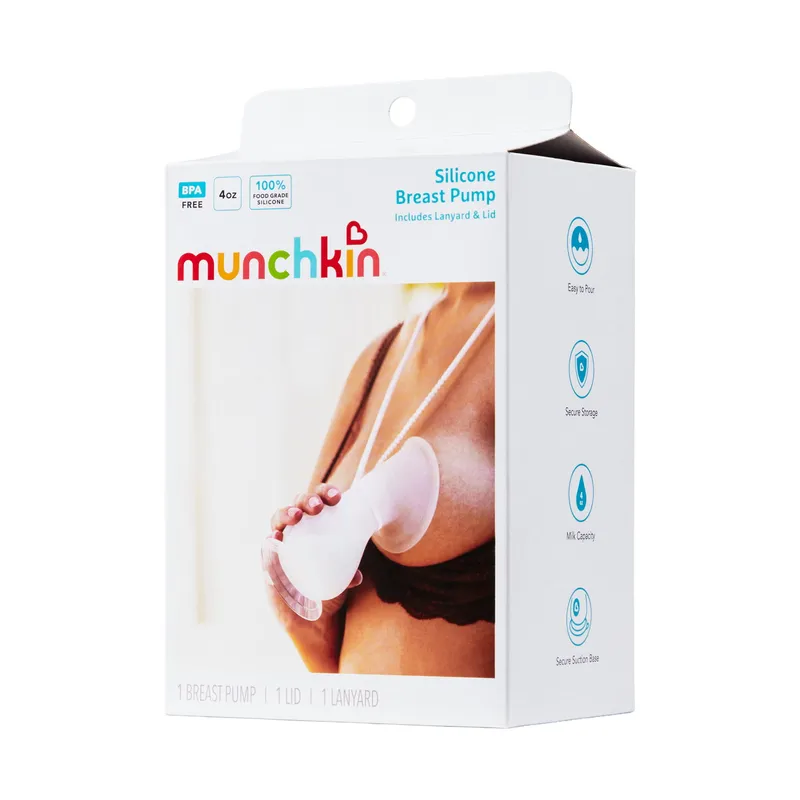 Munchkin Silikon Handmilchpumpe