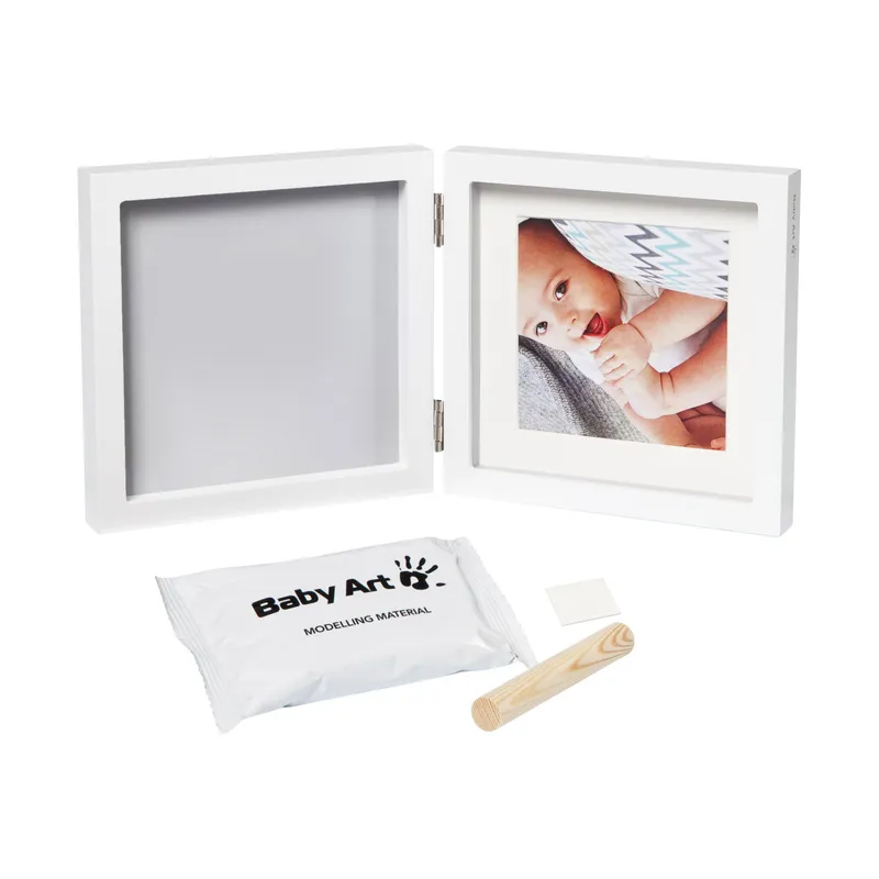 Baby Art Gipsabdruck Bilderrahmen Grey