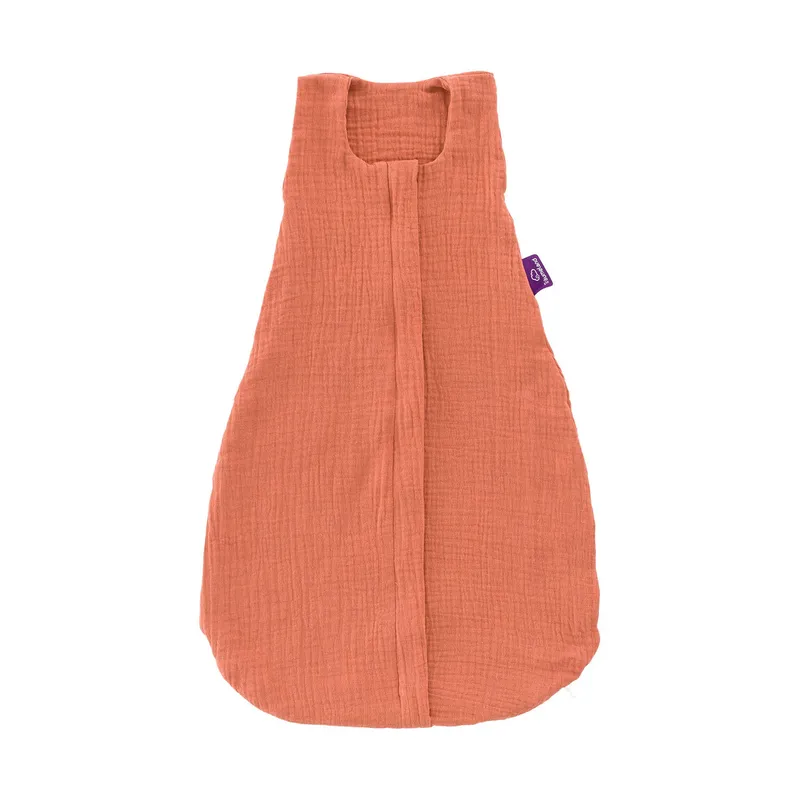 Träumeland Liebmich Sommerschlafsack - 60 cm - Musselin - Apricot