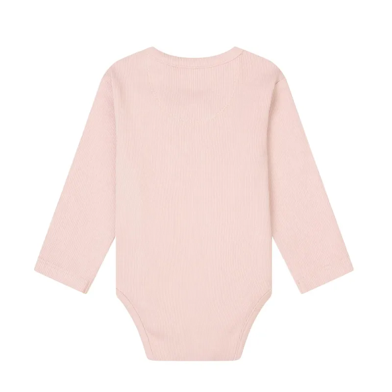Noppies Narellan Babybody Langarm – Rose Smoke – Gr. 56