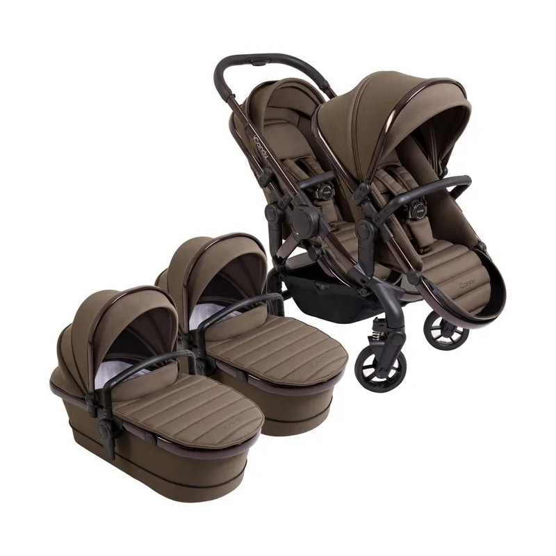 ICandy Peach 7 Twin Kinderwagen - Essential Bundle - Coco