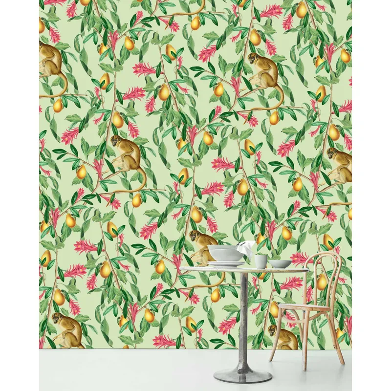 Creative Lab Amsterdam Tropical Monkey Tapete 300 x 280 cm
