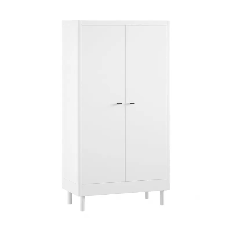 Vipack Kleiderschrank - Forrest - 2-türig - Buche Weiß
