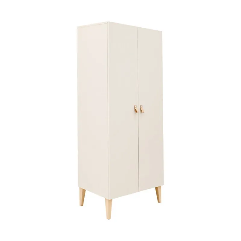 Bopita Amira 2-türiger Kleiderschrank – Dune/Natur