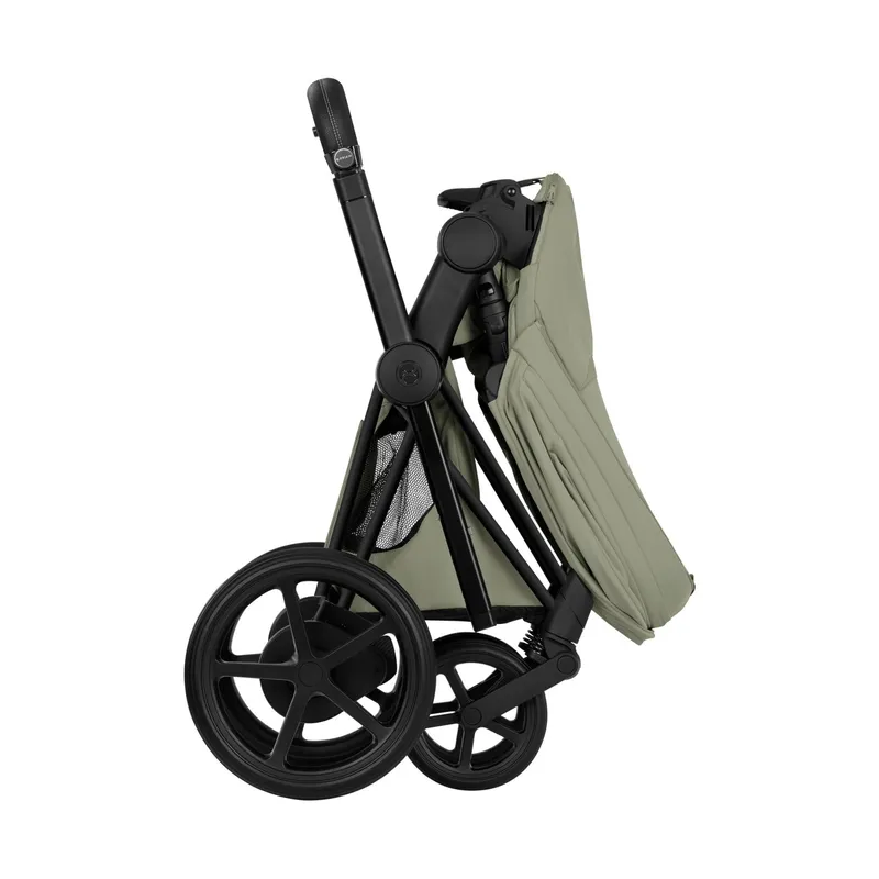 Cybex e-Priam 5 Style Kinderwagen 2-in-1 - Mattschwarzes Gestell