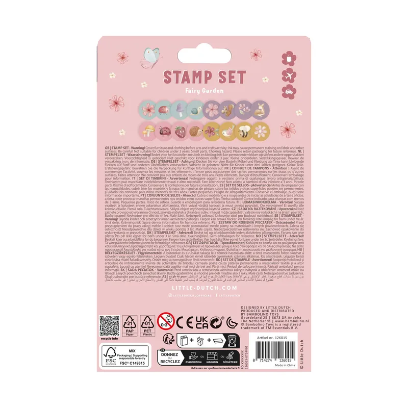 Little Dutch Selbstfärbende Stempel - Fairy Garden
