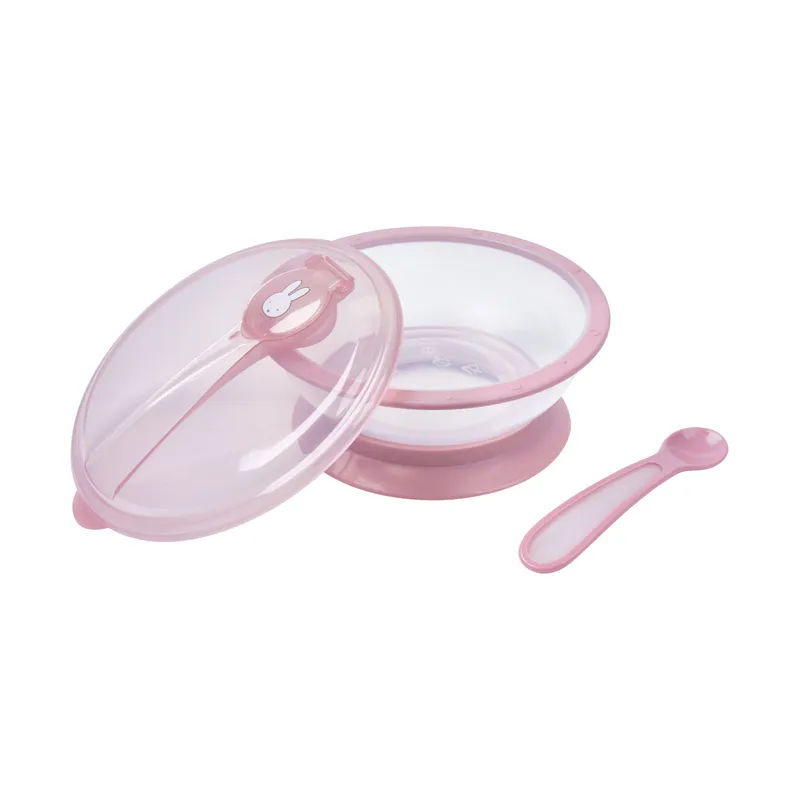Miffy Schüssel mit Saugnapf Pink