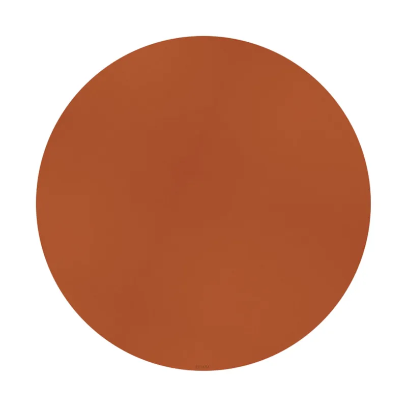 Eeveve Bodenmatte Rund - Rust
