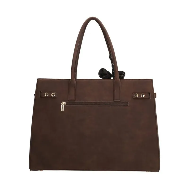 Charm London Laptoptasche - The Hamptons Village - 15,6 Zoll - Braun