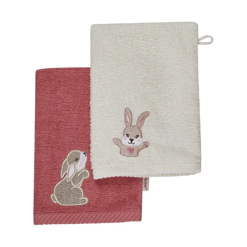 Sterntaler Waschlappen – Hanni Hase – 2er-Set