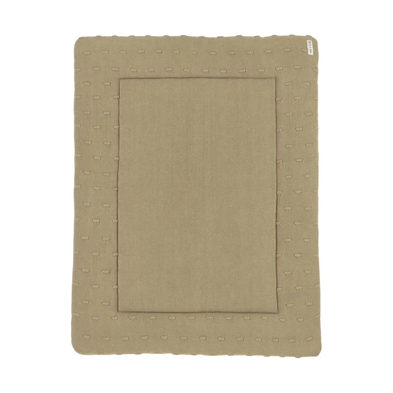 Meyco Knots Laufstallteppich Taupe 77 x 97 cm