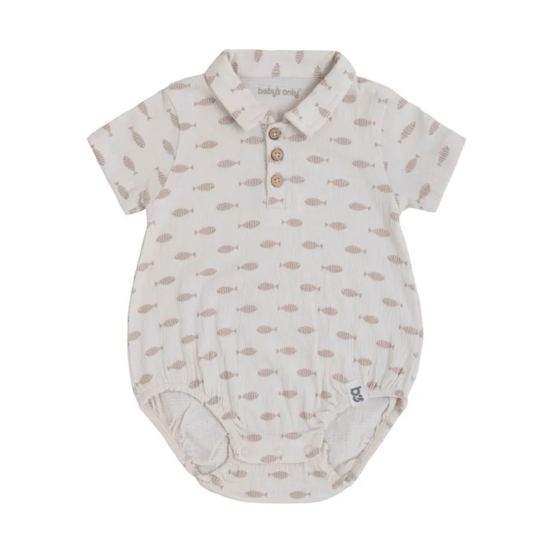 Baby's Only Strampelanzug - Fin - Beige - Größe 56
