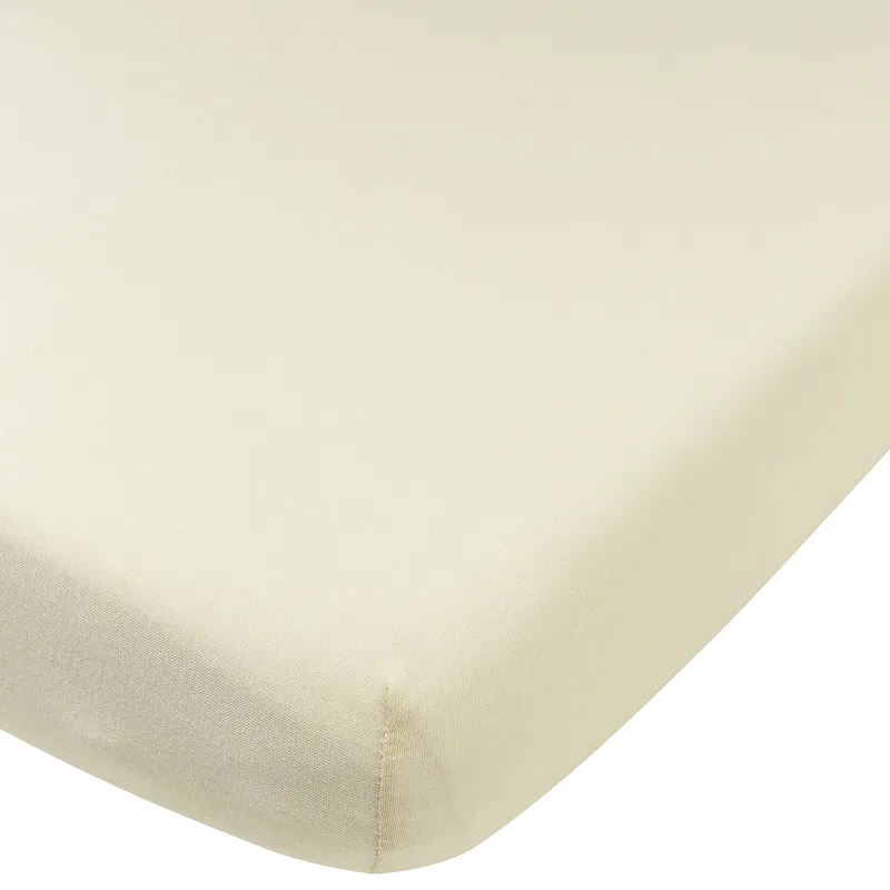 Meyco Baby Uni Spannbettlaken Wiege - 40 x 80/90 cm - Jersey - Nature