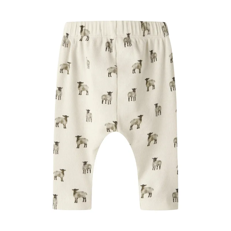 Lil' Atelier Turtledove Hose – Größe 62 – Beige