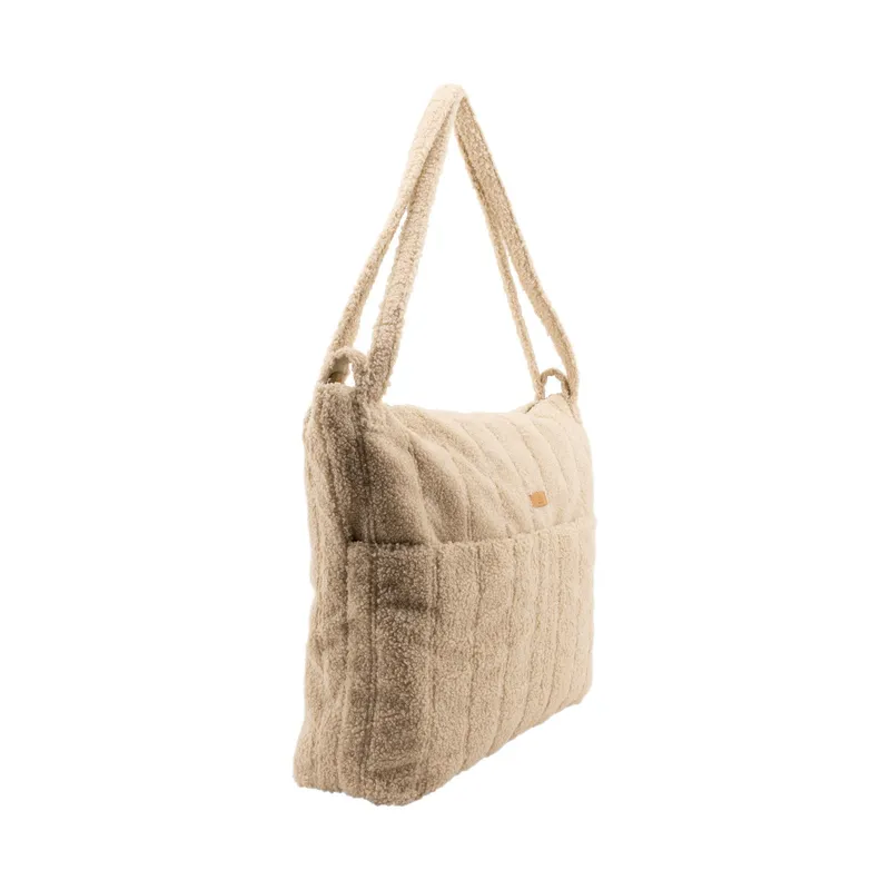 Nanami Lifestyle Boucle Tasche - Natur
