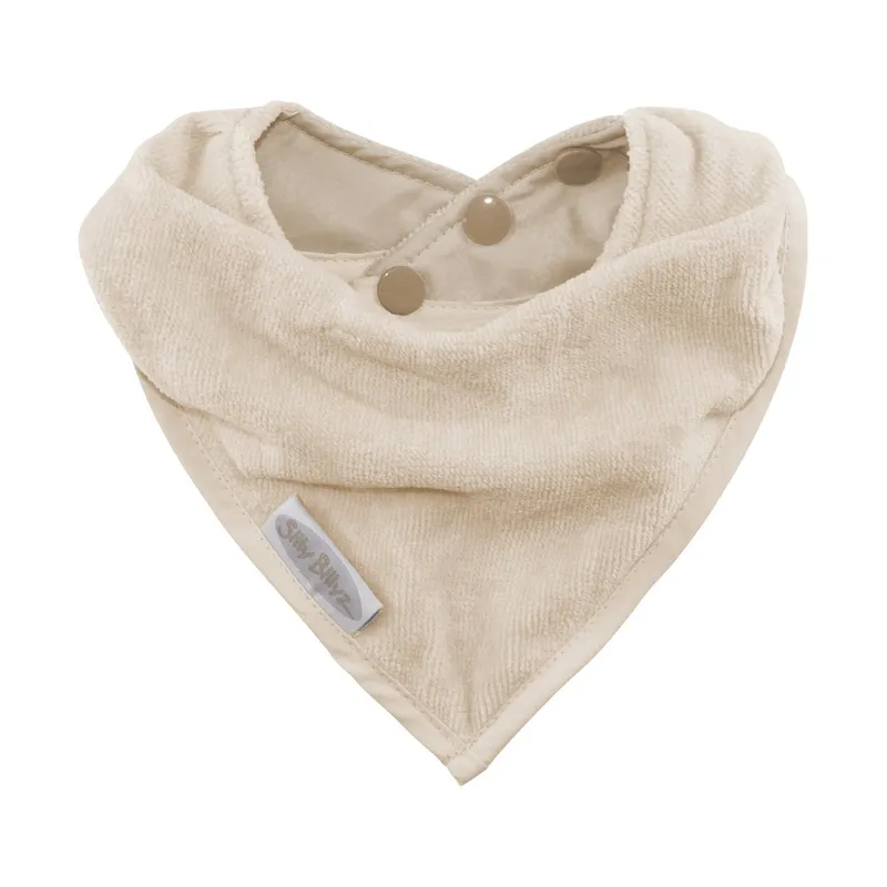 Silly Billyz Bandana Lätzchen – Weiß / Sand