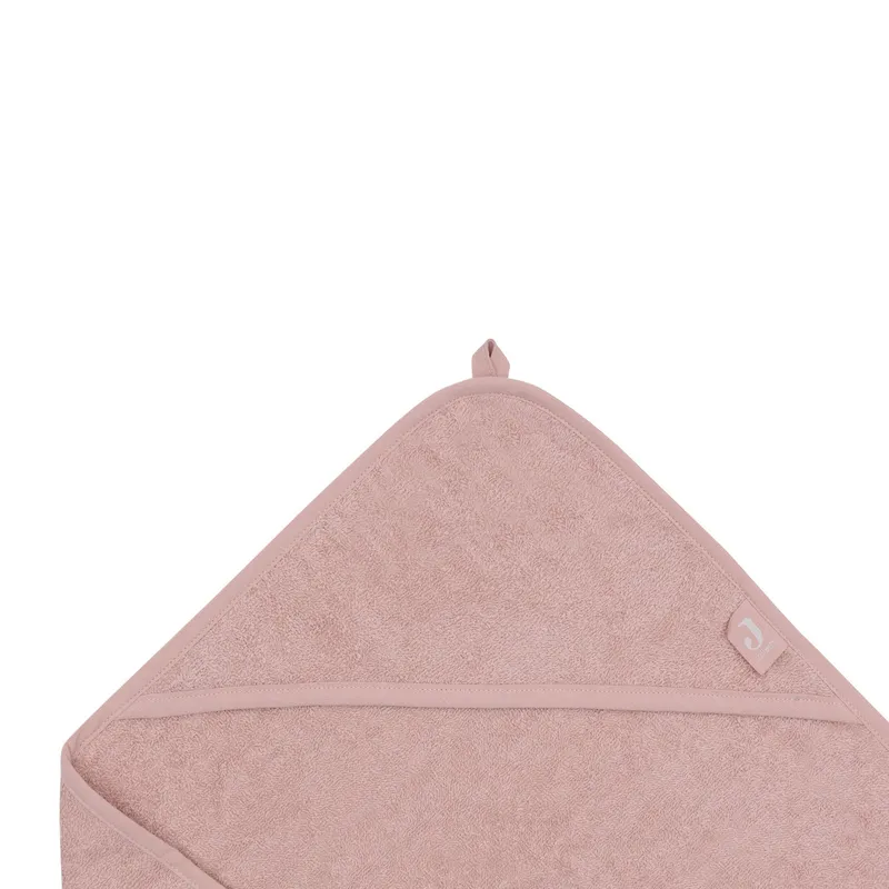 Jollein Badecape Uni - Frottee - 75x75 cm - Wild Rose