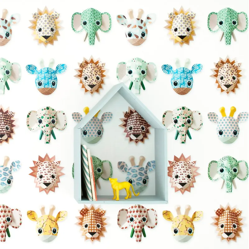 Studio Ditte Tapete Wilde Tiere