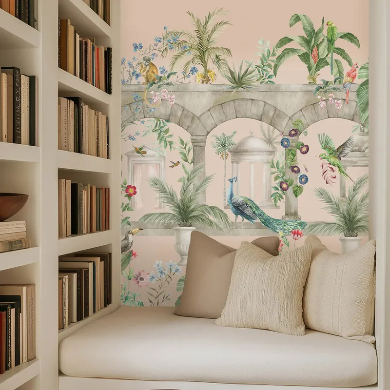 Creative Lab Amsterdam Floral Arches Fototapete – 292,2 x 280 cm