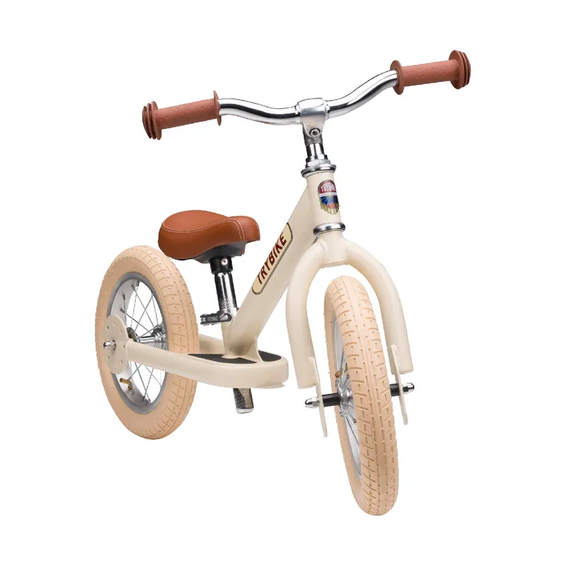 Trybike Steel Vintage Laufrad - Matt Cream