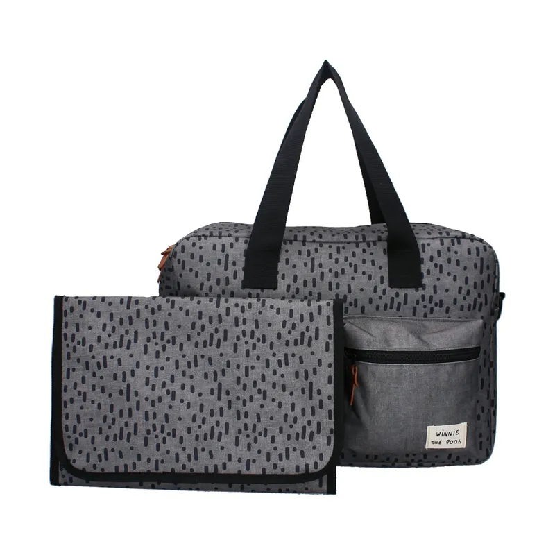 Kidzroom Winnie the Pooh Wickeltasche - Grau