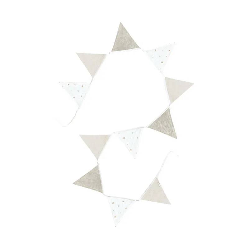 Kidslabel Wimpelkette - Beige