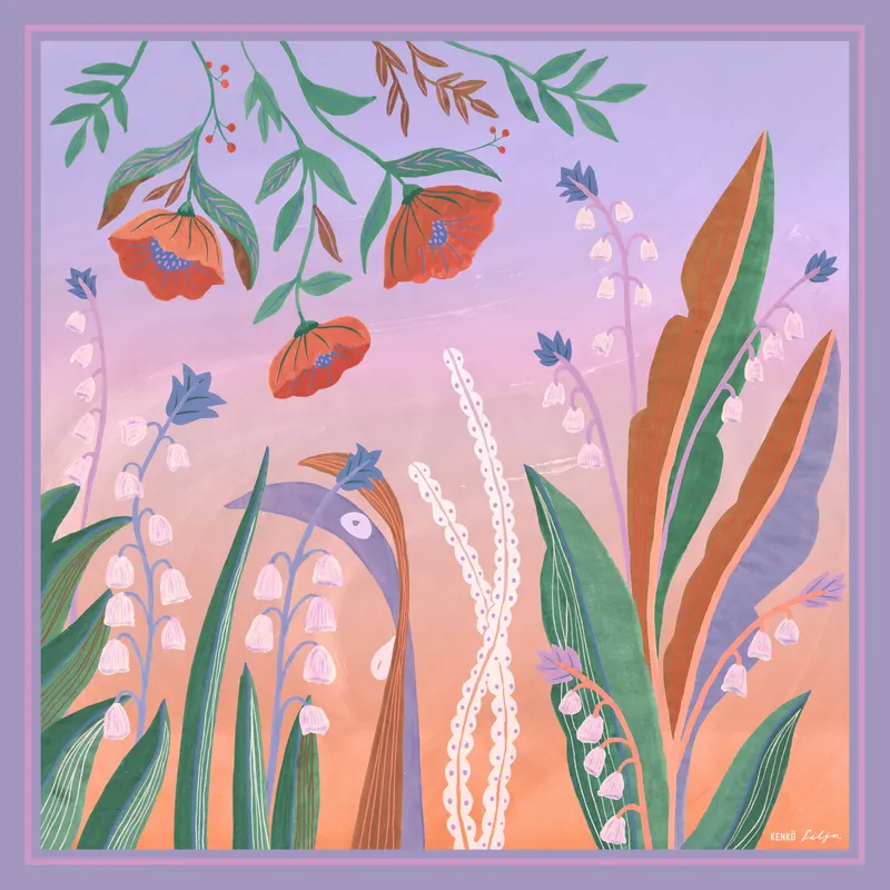 Kenkô Schal - Lilja