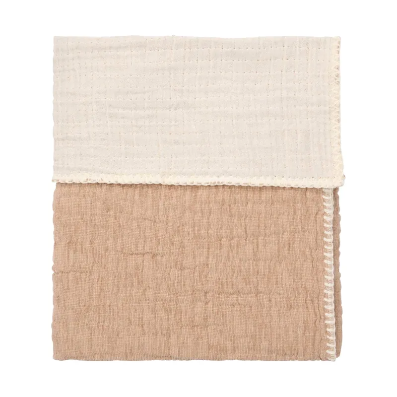 Koeka Rivoli Bettdecke - Größe 100 x 150 - Caffe