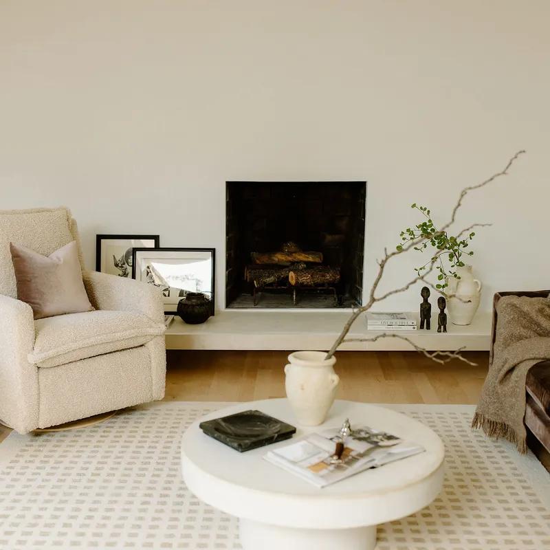 Flynn Stillstuhl - Sheepskin Linen