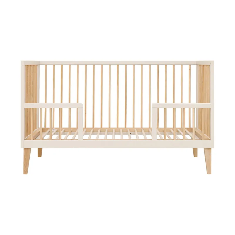Bopita Amira Babyzimmer | Bett 70 x 140 cm + Kommode + 2-türiger Kleiderschrank