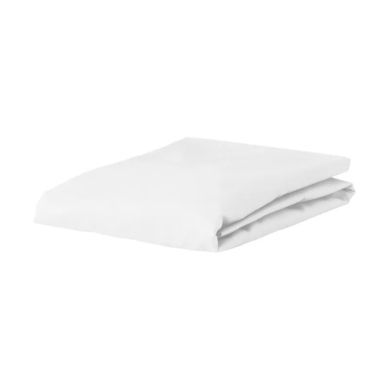 Essenza Home Premium Spannbettlaken - 140 x 200 cm - Percale - White