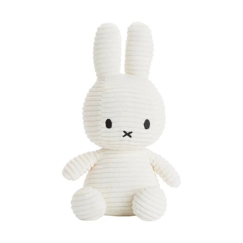 Miffy Corduroy Kuscheltier - 23 cm - ECO - Offwhite