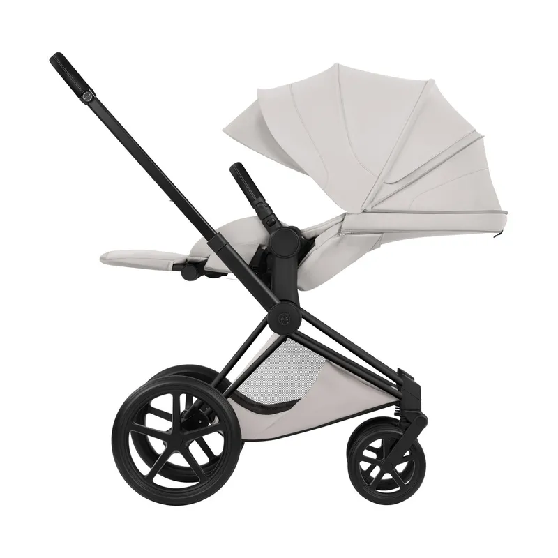 Cybex Priam 5 Style Kinderwagen Bundle – Matt Black/City Grey