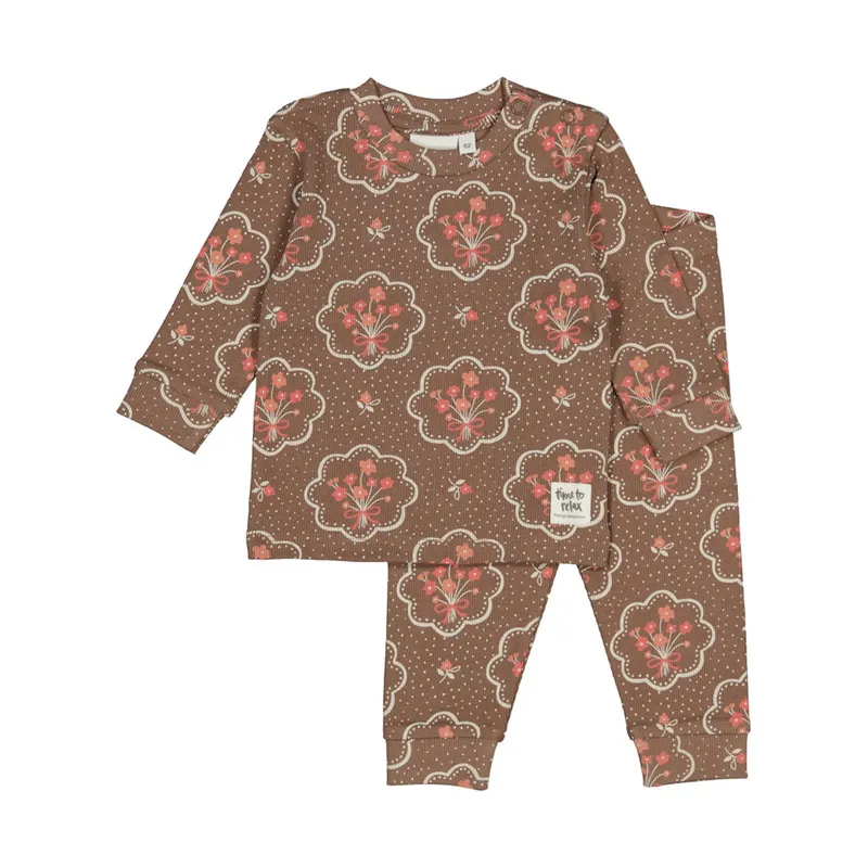 Feetje Maddie Medallion Premium Pyjama - Braun