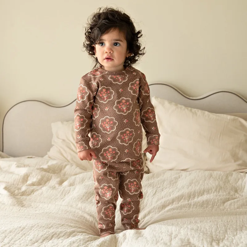Feetje Maddie Medallion Premium Pyjama - Braun