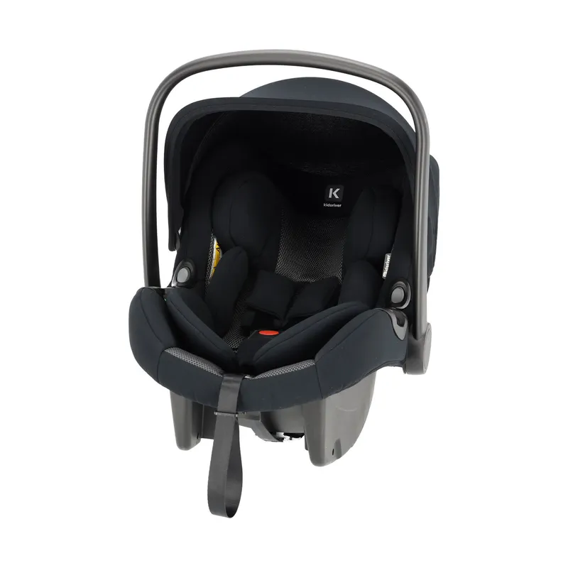 Qute Q-Rider Plus 4-in-1 Kinderwagen - Mineral Clay | Kidsriver Curve Babyschale – Black | Kidsriver Isofix Basis