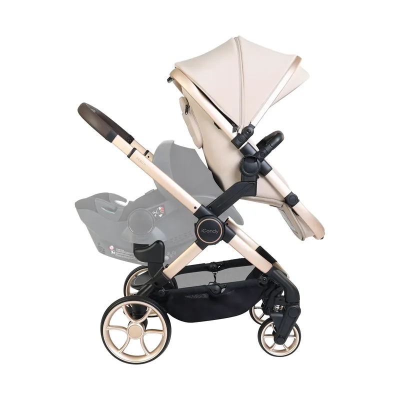 Candy Peach 8 Double Kinderwagen 2 in 1