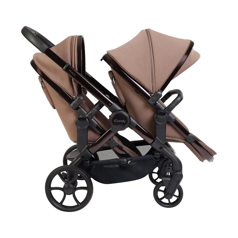 Candy Peach 8 Double Kinderwagen 2 in 1