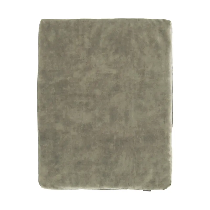 Kidsmill Laufstallmatratzenbezug - Samt - 75 x 95 cm - Herb