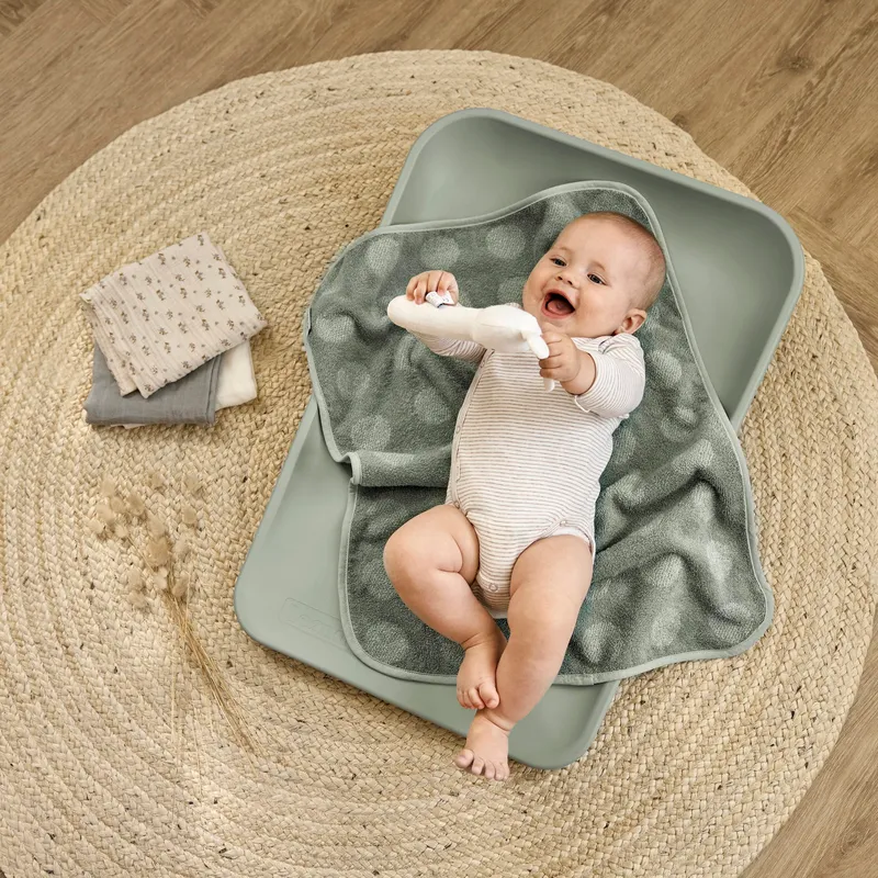 Leander Matty Wickelunterlage Sage Green