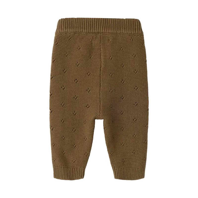 Lil' Atelier Broek White Pepper - Teak