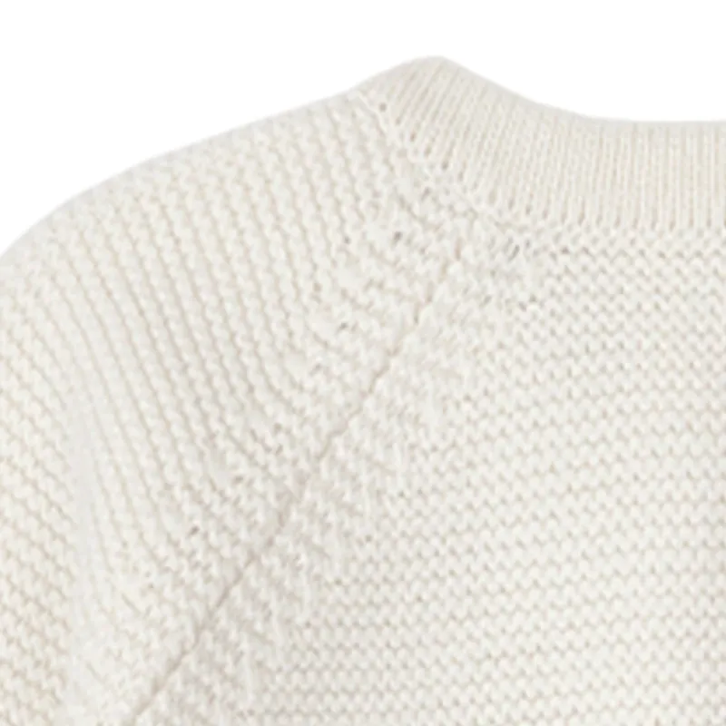 Lodger Strickjacke – Knit Merinowolle – Größe 62 – Cream