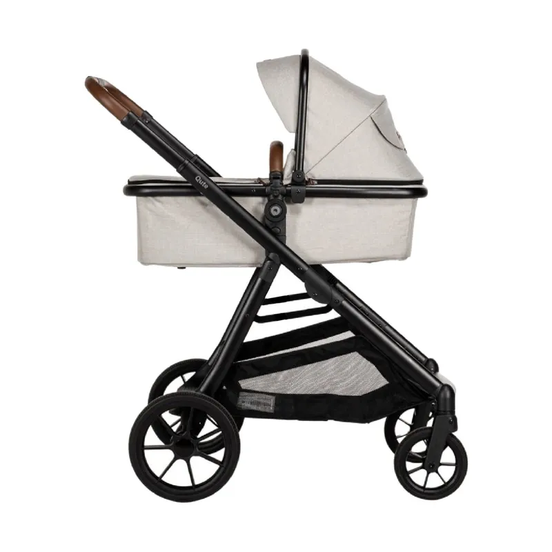Qute Q-Twin Geschwisterwagen - Jeans Clay