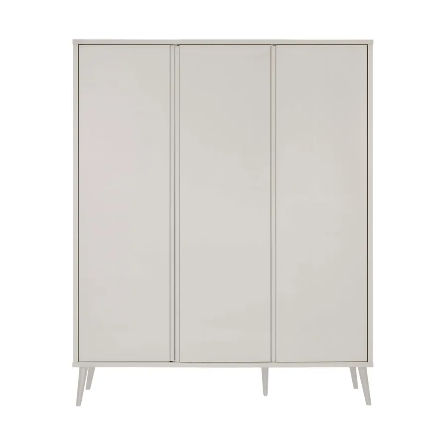 Europe Baby Sterre Kleiderschrank 3-Türig - Oatmeal / Oatmeal
