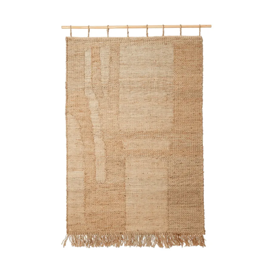 Ferm Living Harvest Wall Rug Wandteppich - Natur