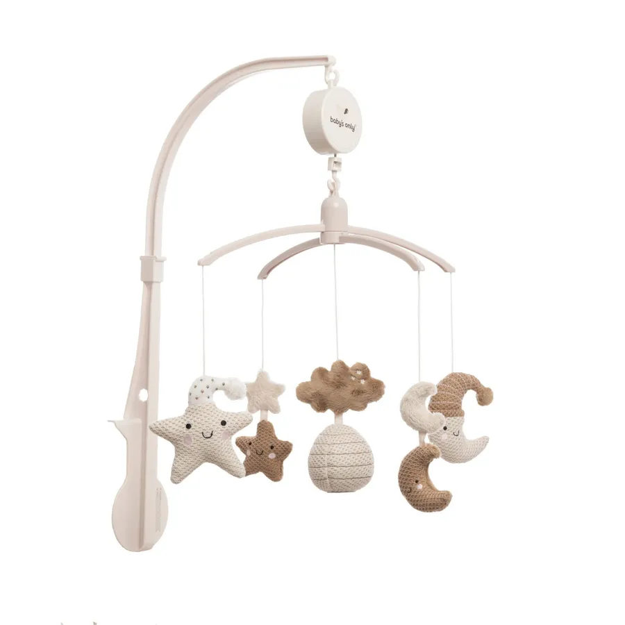 Baby's Only Heaven Musikmobile Animals Clay / Warm Linen