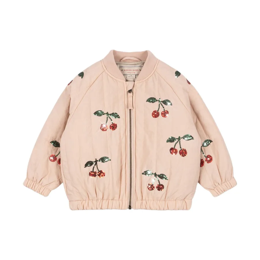 Konges Sløjd Juno Pailletten-Bomberjacke – Cameo Rose