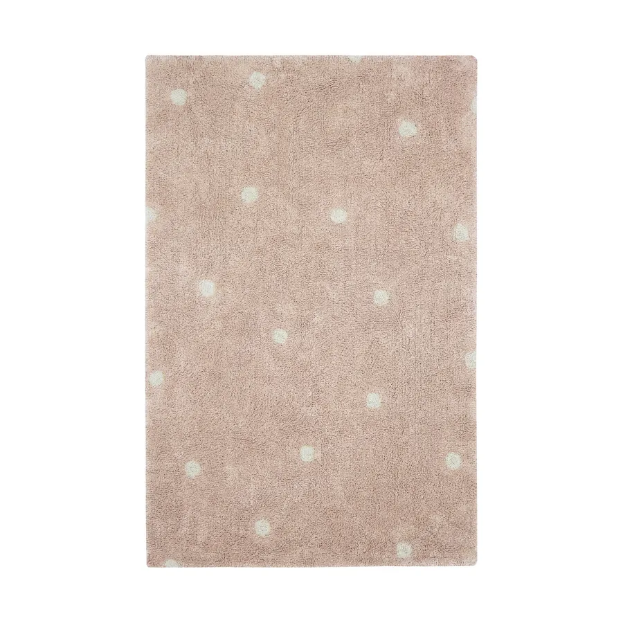 Lorena Canals Mini Dot Teppich– Rosa